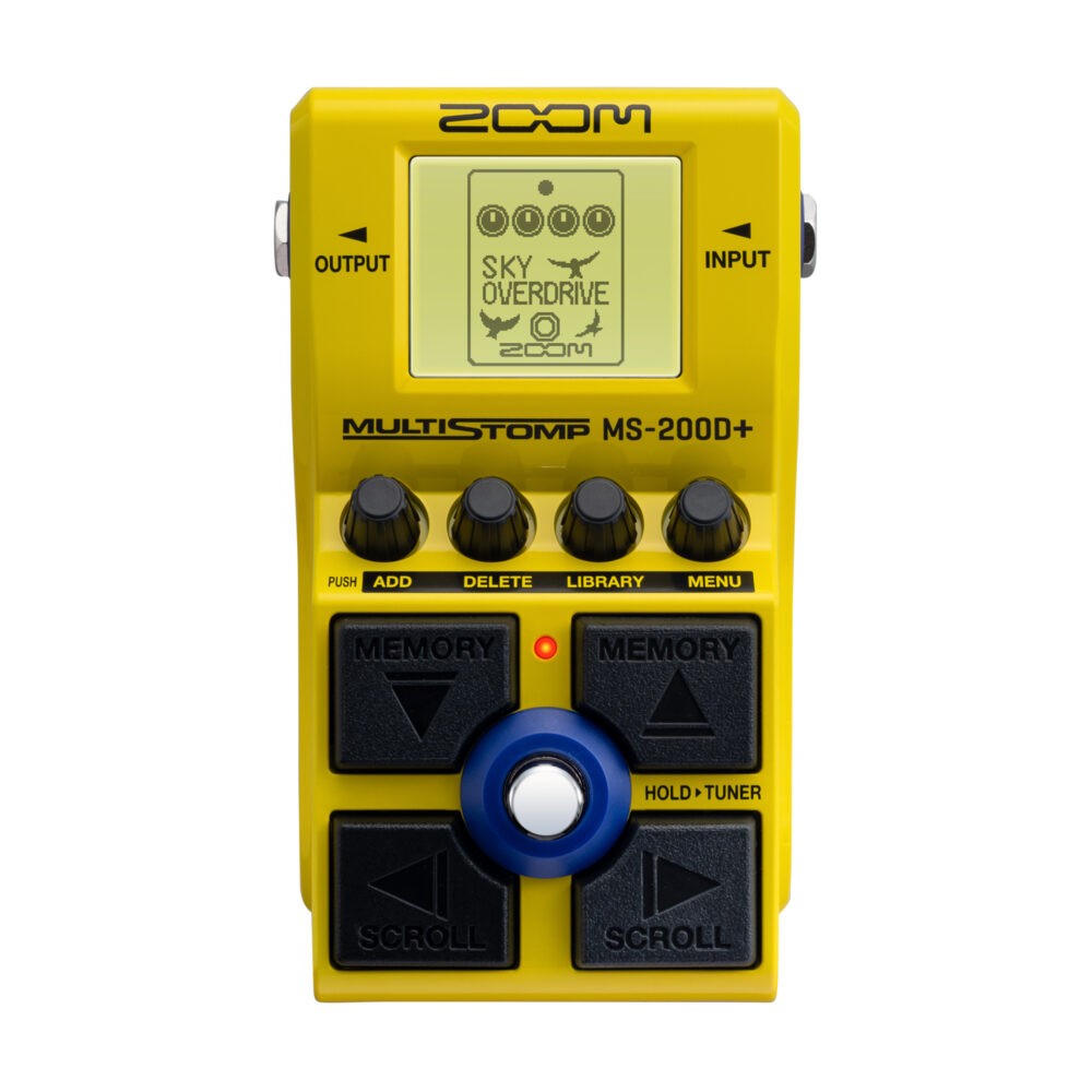 Pedal Para Guitarra Multiefeitos Stompbox Ms-200d+ 