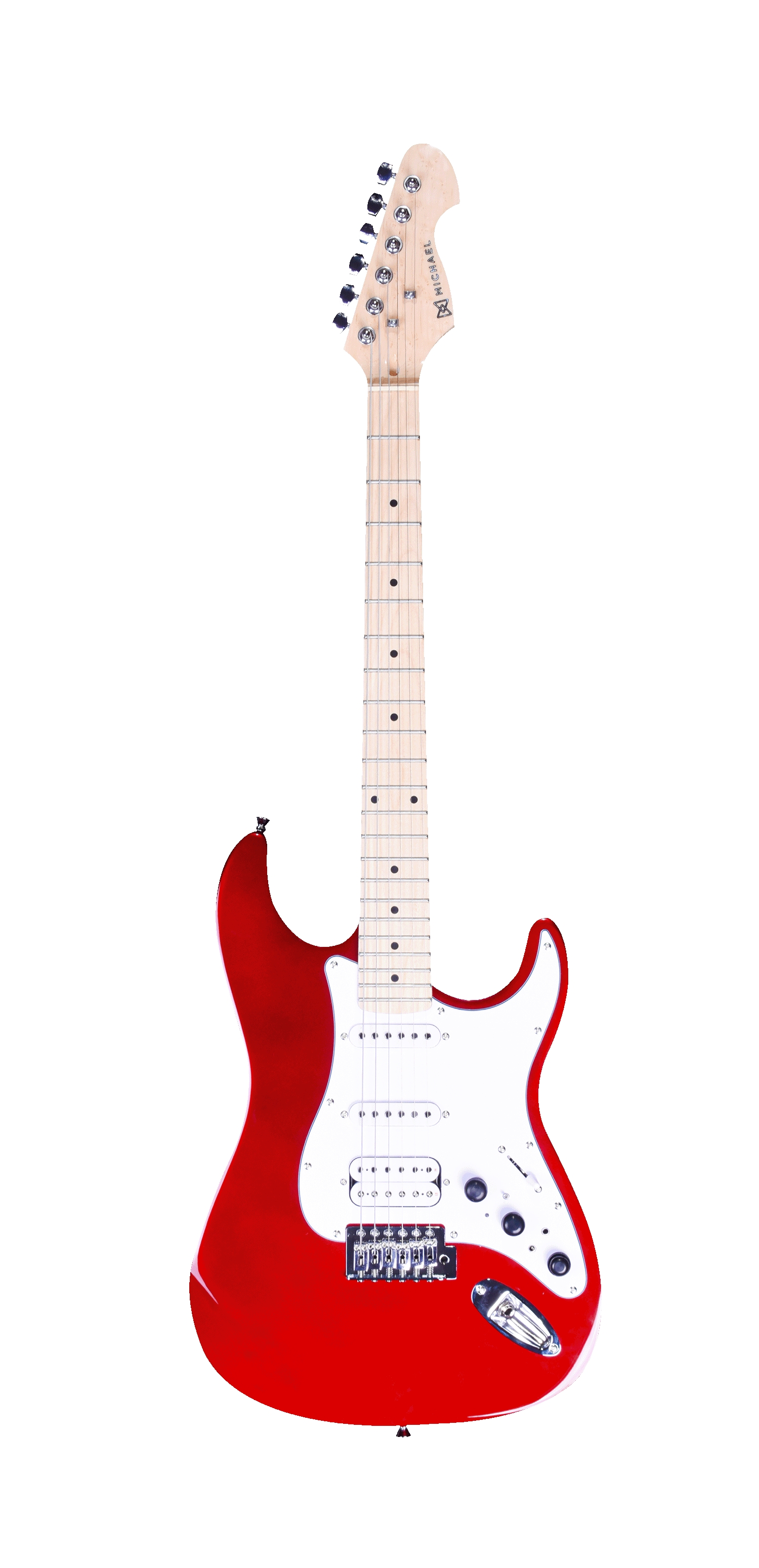 Guitarra Stratocaster Michael Rocker Gms250 Metallic Red 