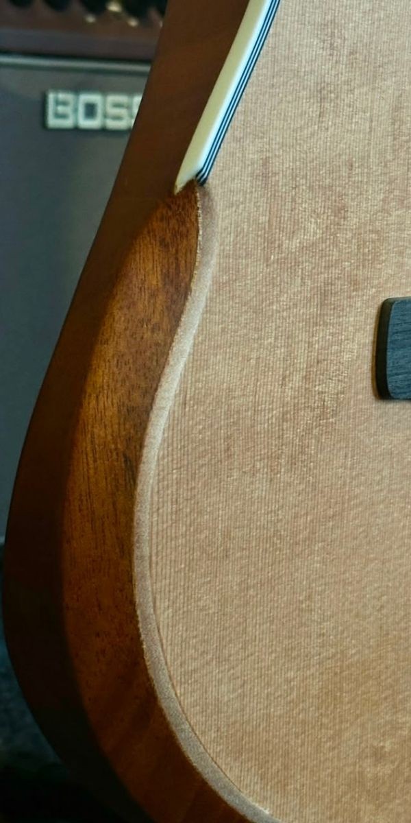 Violão Strinberg Soul Ssc60 ns Nylon Elétrico Semi-sólido Cutaway Natural Com Bag 