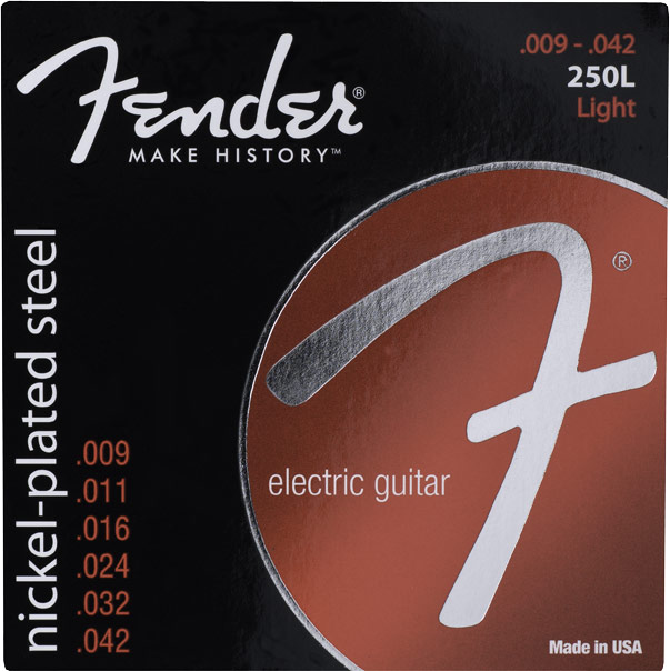 Encordoamento Fender Guitarra Nickel Plated 09   