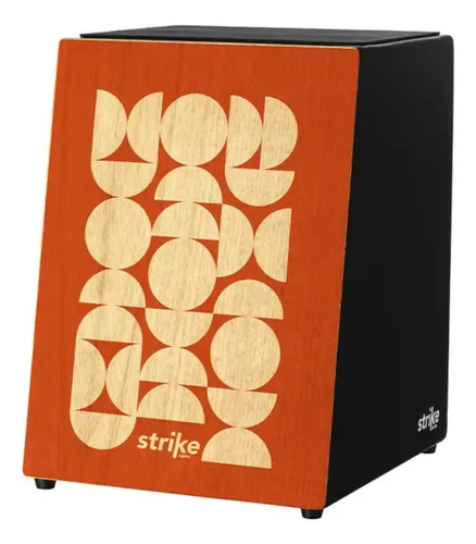Cajon Fsa Strike Sk4076 Gemetry Mdf Acústico 