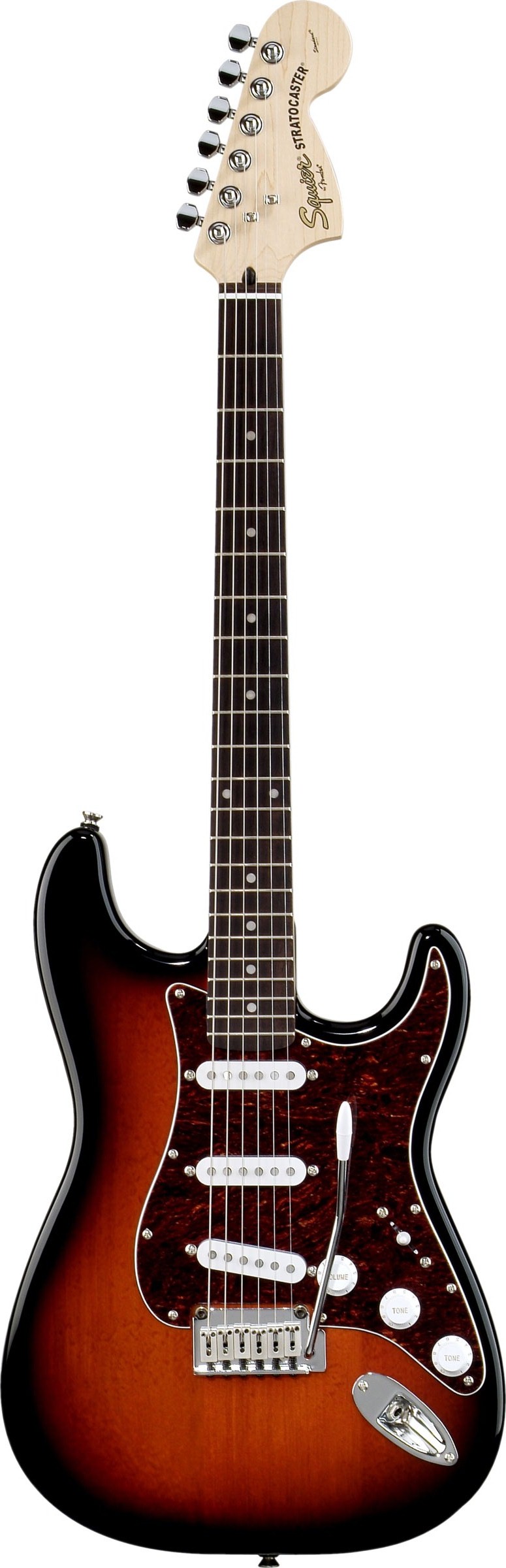 Guitarra Strato Fender Squier Standard 537 Antique Burst     