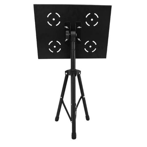 Suporte Para Projetor e Notebook Smart Sm-083 Tripé Ajustável 1,25m Preto 