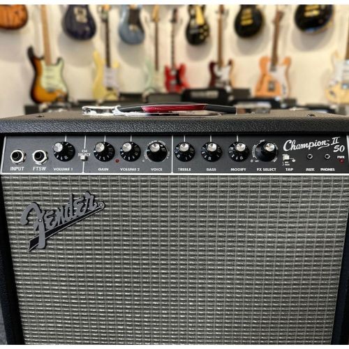 Amplificador Fender Champion ii 50 50w 1x12 110v/120v Para Guitarra 
