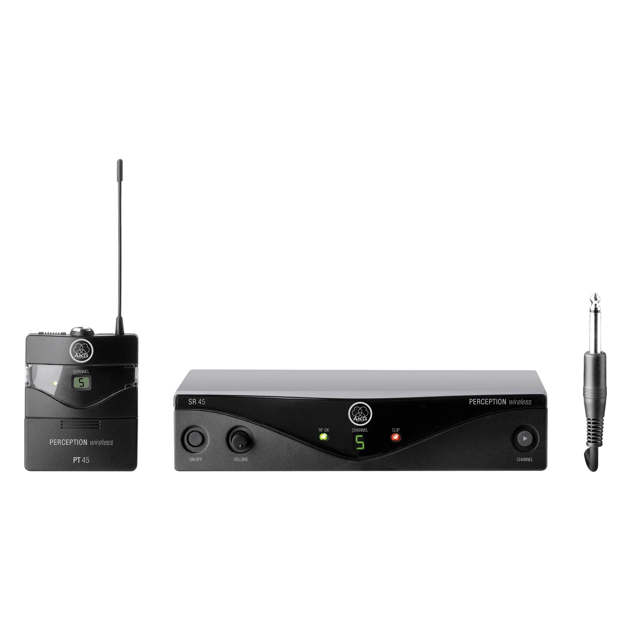 Sistema Wireless Pw45 Iset a Preto Akg 