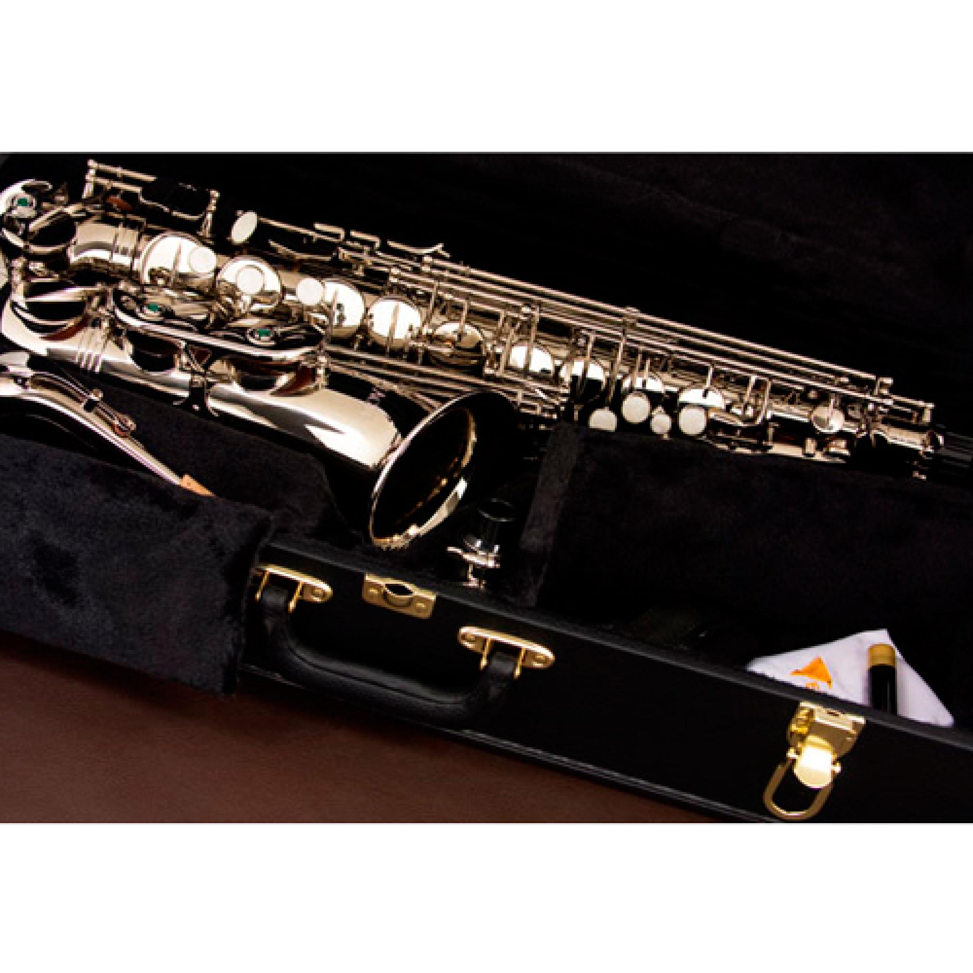 Saxofone Alto eb Sa500-n Niquelado Eagle 