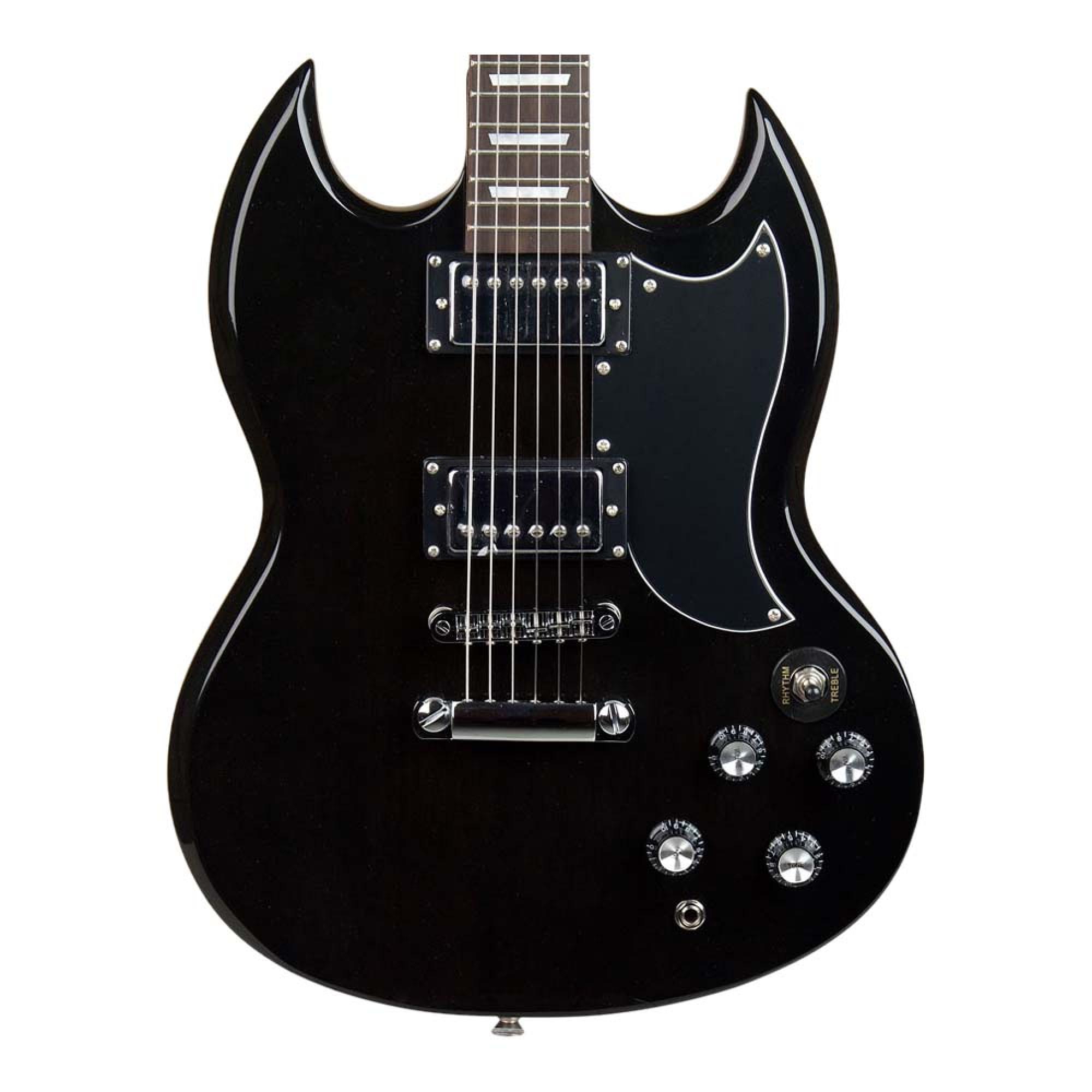 Guitarra sg Clg24 Preta Strinberg 