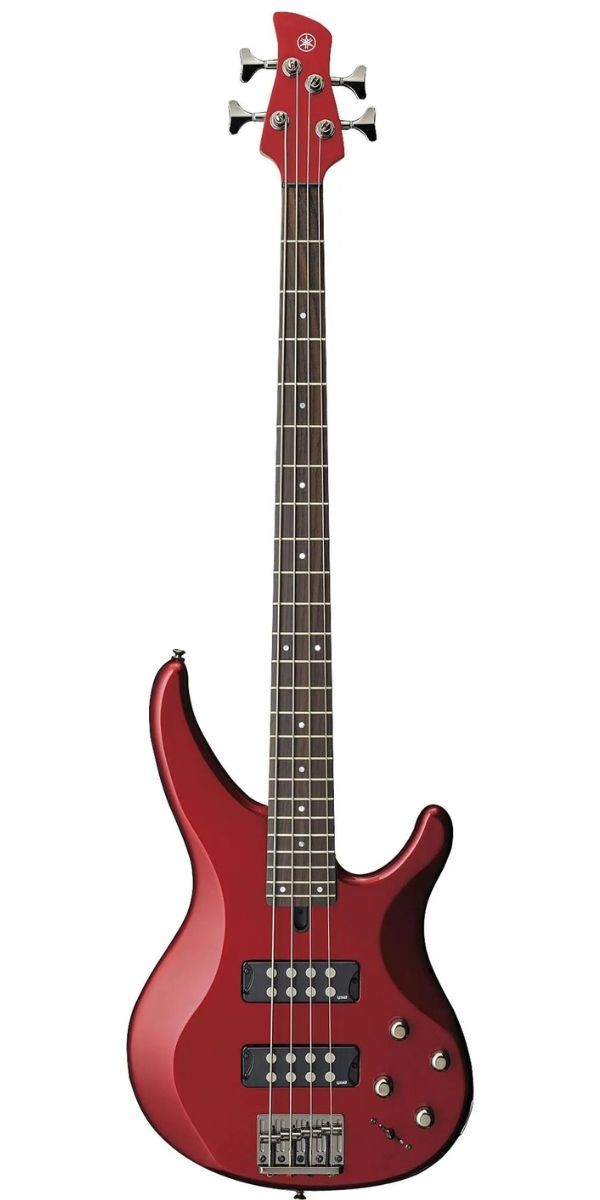 Contrabaixo Yamaha Trbx304 Car Candy Apple Red 4 Cordas Ativo 