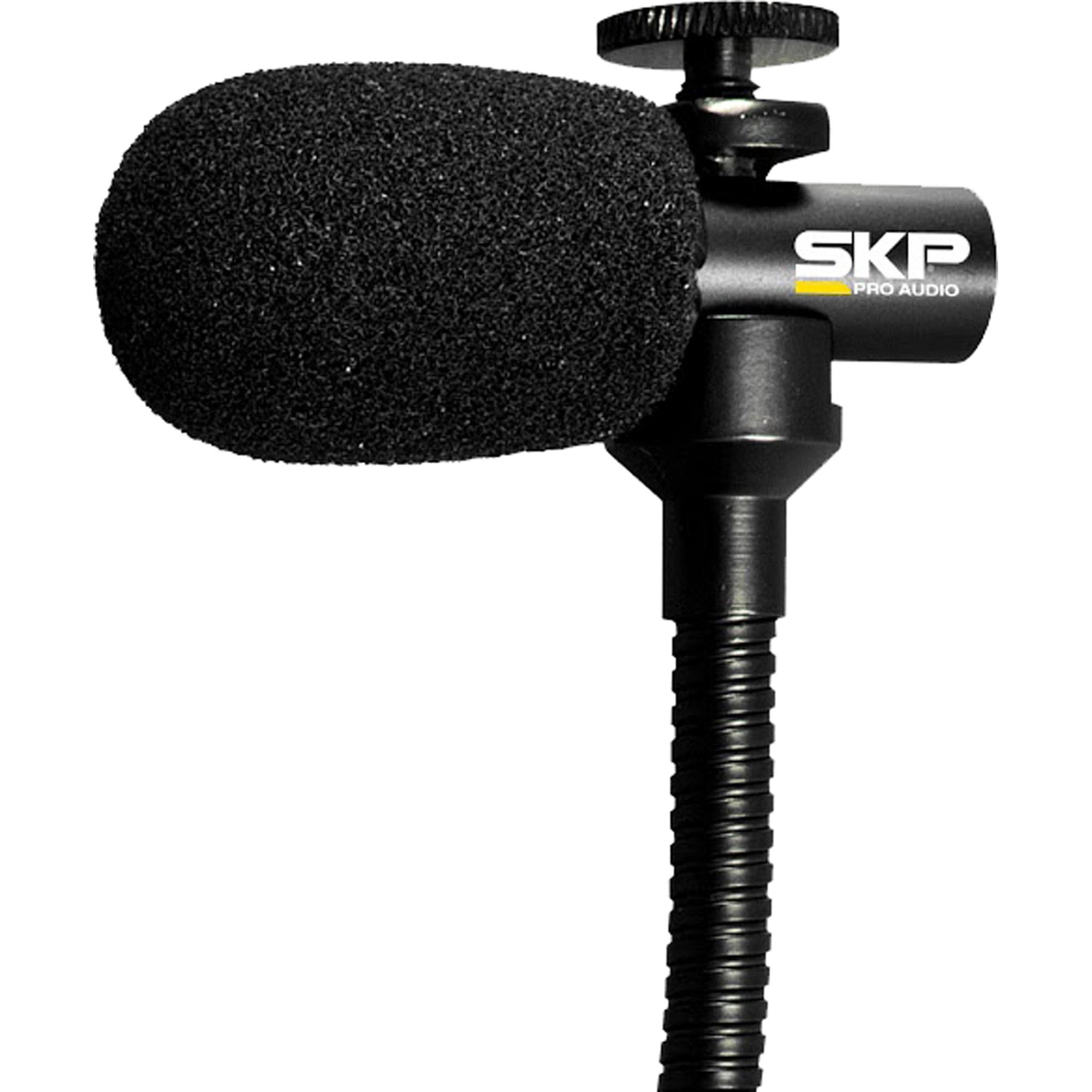 Microfone Para Bateria e Percussões Pro-518d Preto Skp 