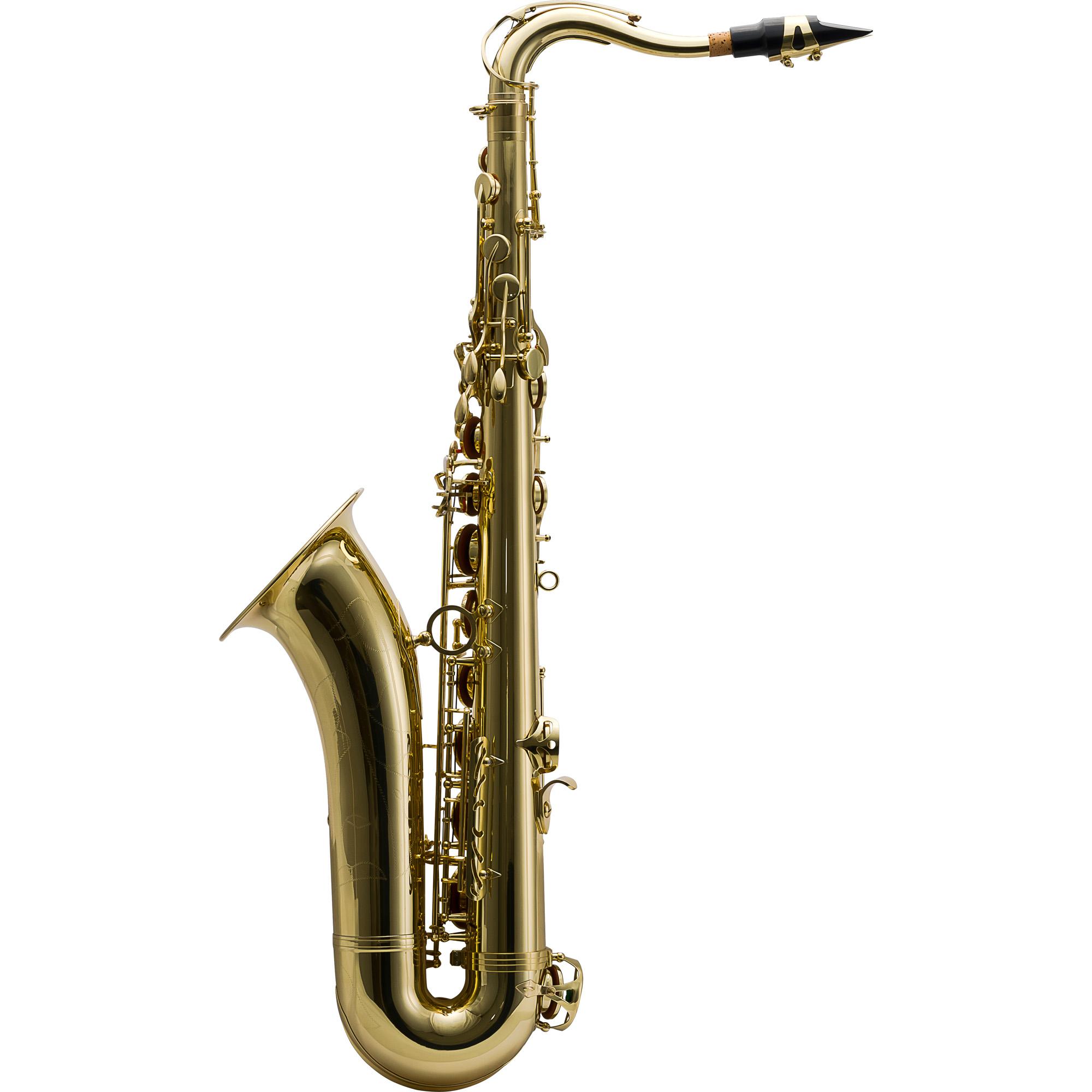 Saxofone Tenor bb Hts-100l Laqueado Harmonics 