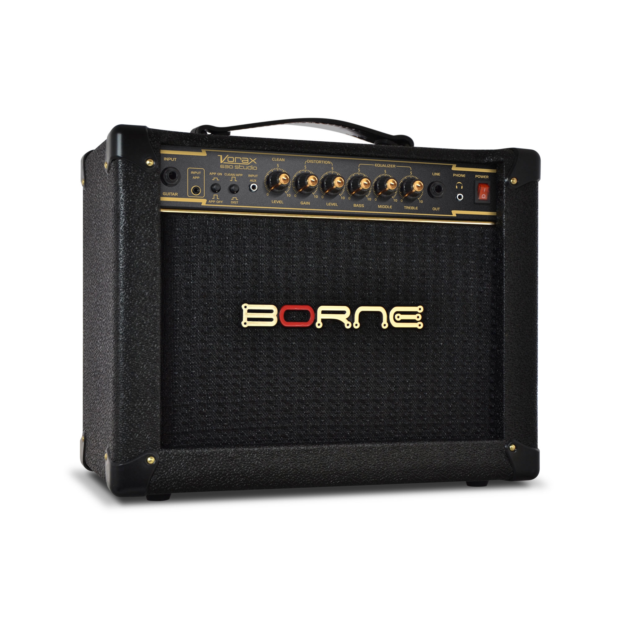 Amplificador Guitarra Borne Vorax 630 Studio Preto 