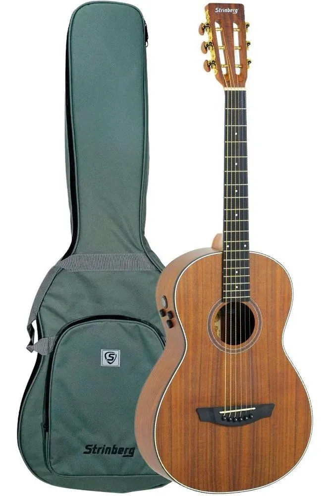 Violão Strinberg Sy300 Aço Eletroacústico Koa Satin 