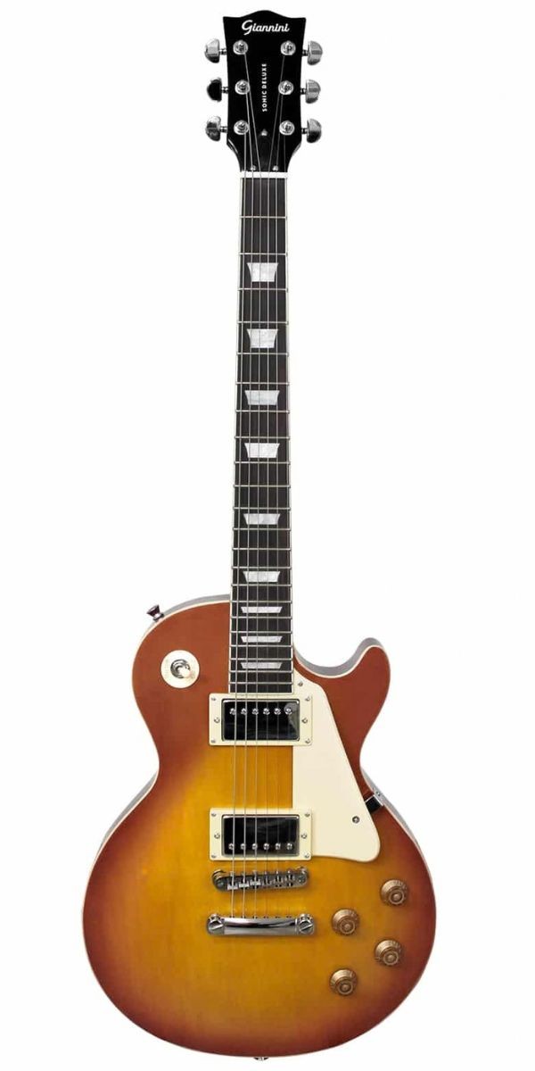 Guitarra Estilo Les Paul Giannini Gae09 Dlx Honey Burst hh 