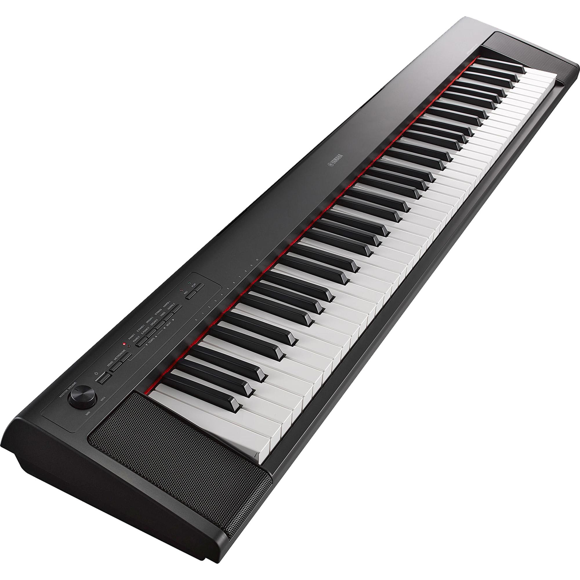 Teclado Piaggero Np-32b Preto Yamaha 