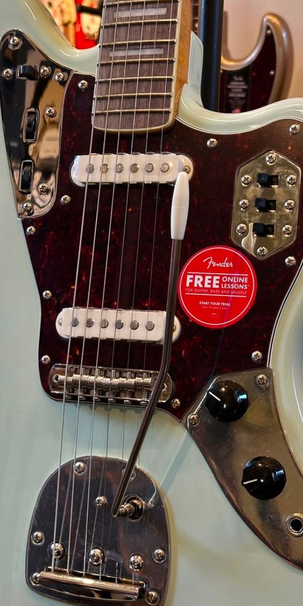 Guitarra Squier Classic Vibe '70s Jaguar Surf Green Laurel by Fender 