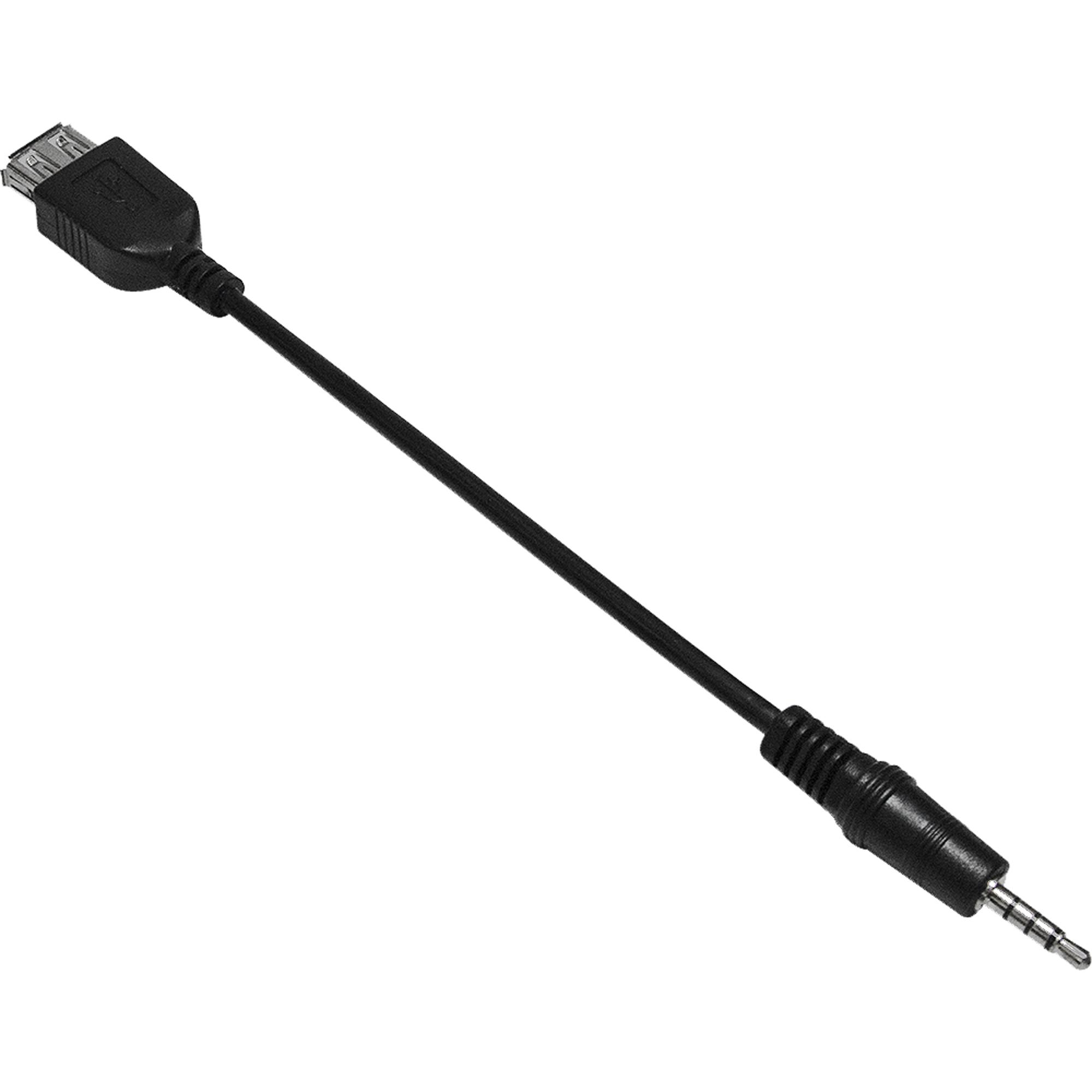 Cabo p2 4c x Usb Fêmea Cbpd0005 Preto Storm 