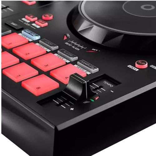 Controladora dj Hercules Djcontrol Inpulse 300 Mk2 Serato dj Lite Djuced Com Placa de Som 