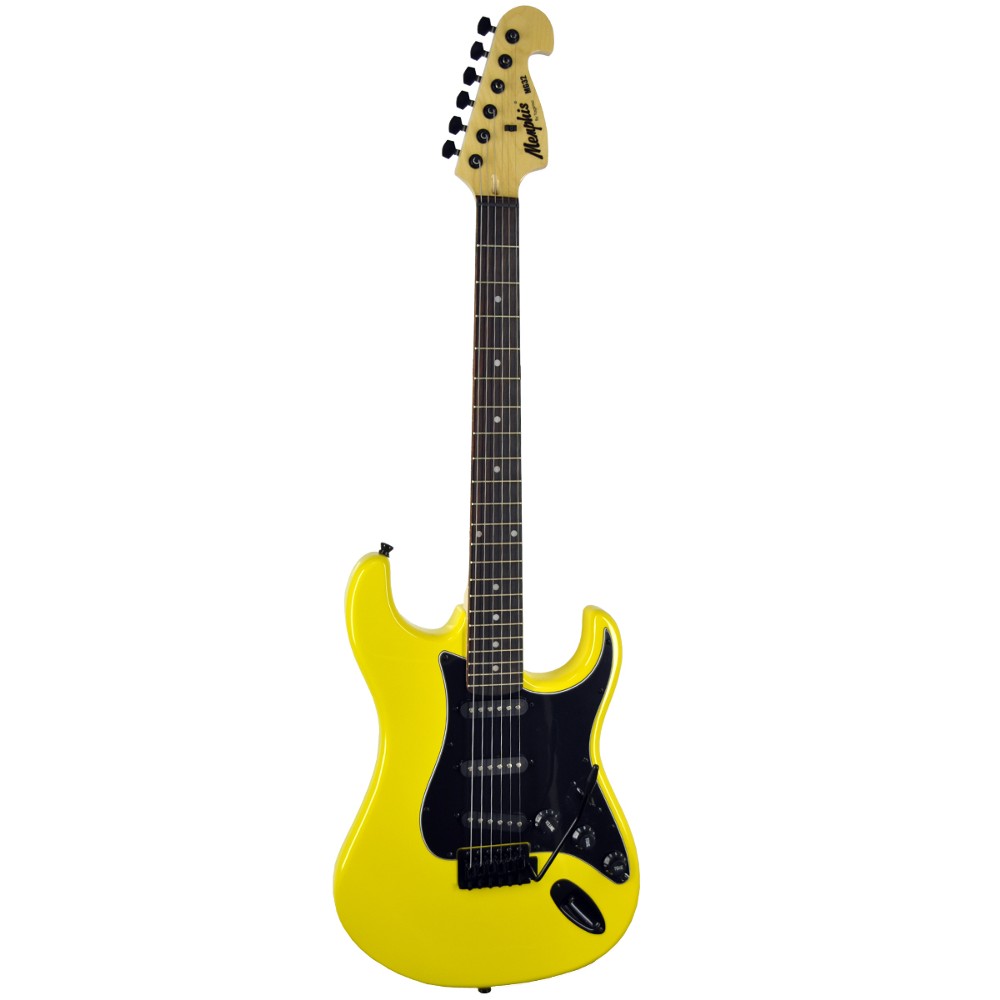 Guitarra Memphis Mg32 Strato Amarelo Neon 