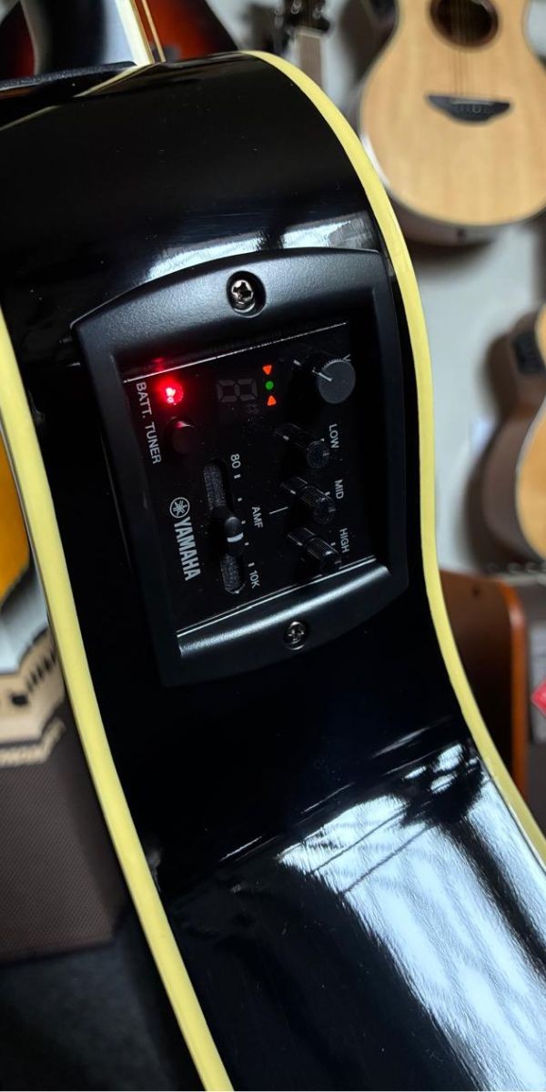 Violão Aço Yamaha Elétrico  Apx700ii Preto 